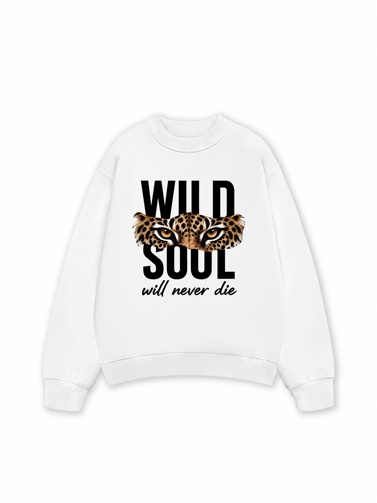 Áo Sweater Nỉ Hai Da Wild Soul Will Never Die