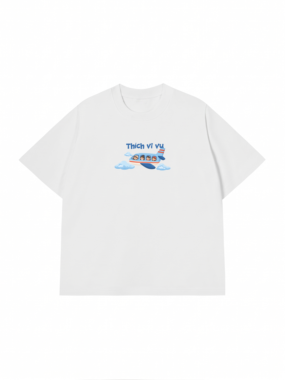 Áo Thun Relaxed Fit Thích Vi Vu