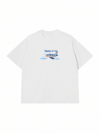 Áo Thun Relaxed Fit Thích Vi Vu