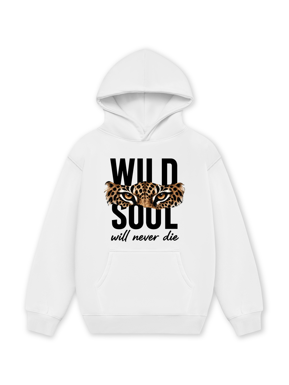 Áo Hoodie Nỉ Hai Da Wild Soul Will Never Die