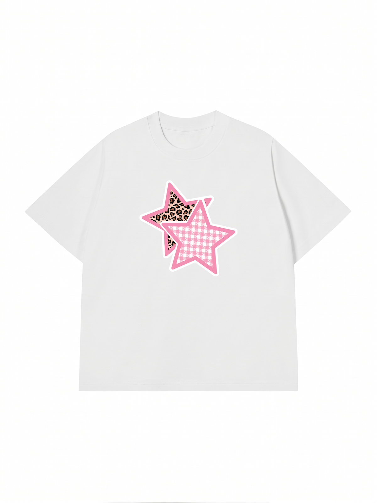 Áo Thun Relaxed Fit Leopard Star