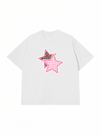 Áo Thun Relaxed Fit Leopard Star