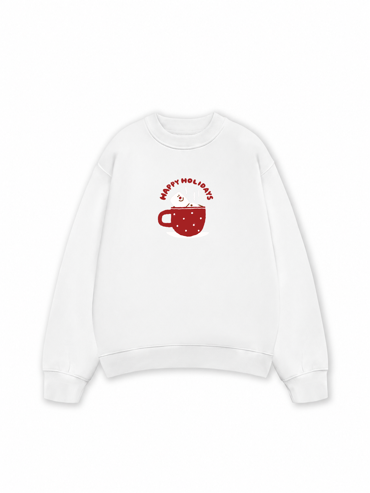 Áo Sweater Nỉ Hai Da Happy Holidays