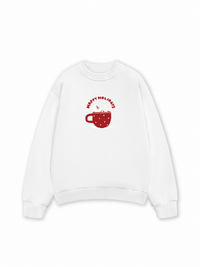 Áo Sweater Nỉ Hai Da Happy Holidays