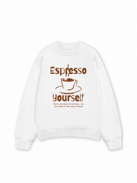 Áo Sweater Nỉ Hai Da Espresso Yourself