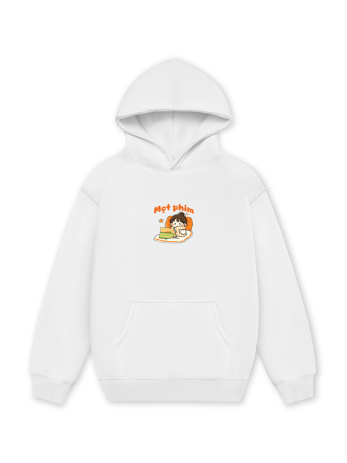 Áo Hoodie Nỉ Hai Da Mọt Phim