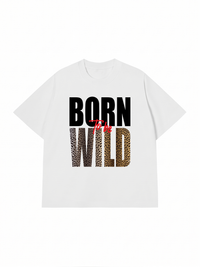 Áo Thun Relaxed Fit Born To Be Wild