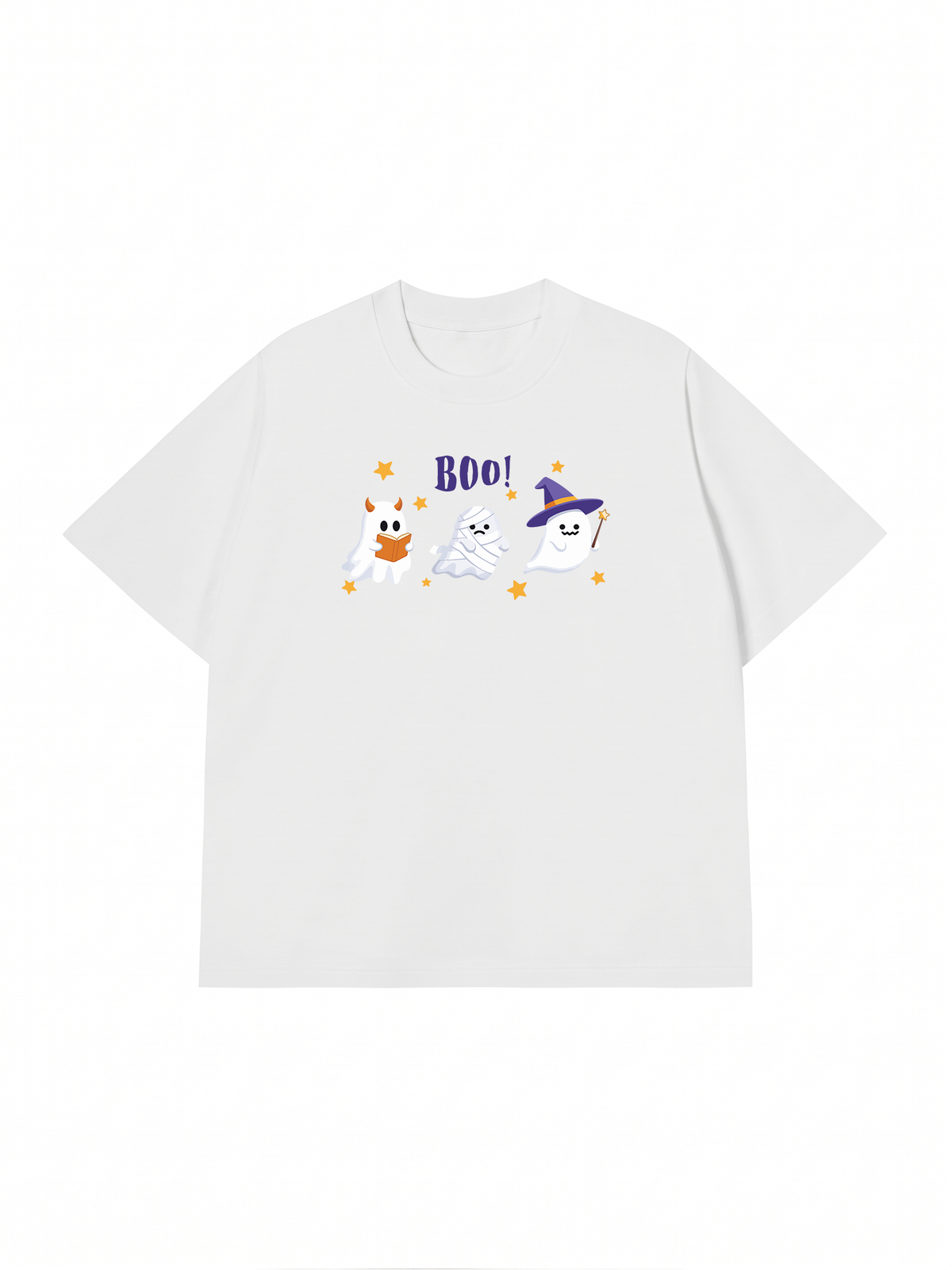 Áo Thun Relaxed Fit BOO! Ghosts