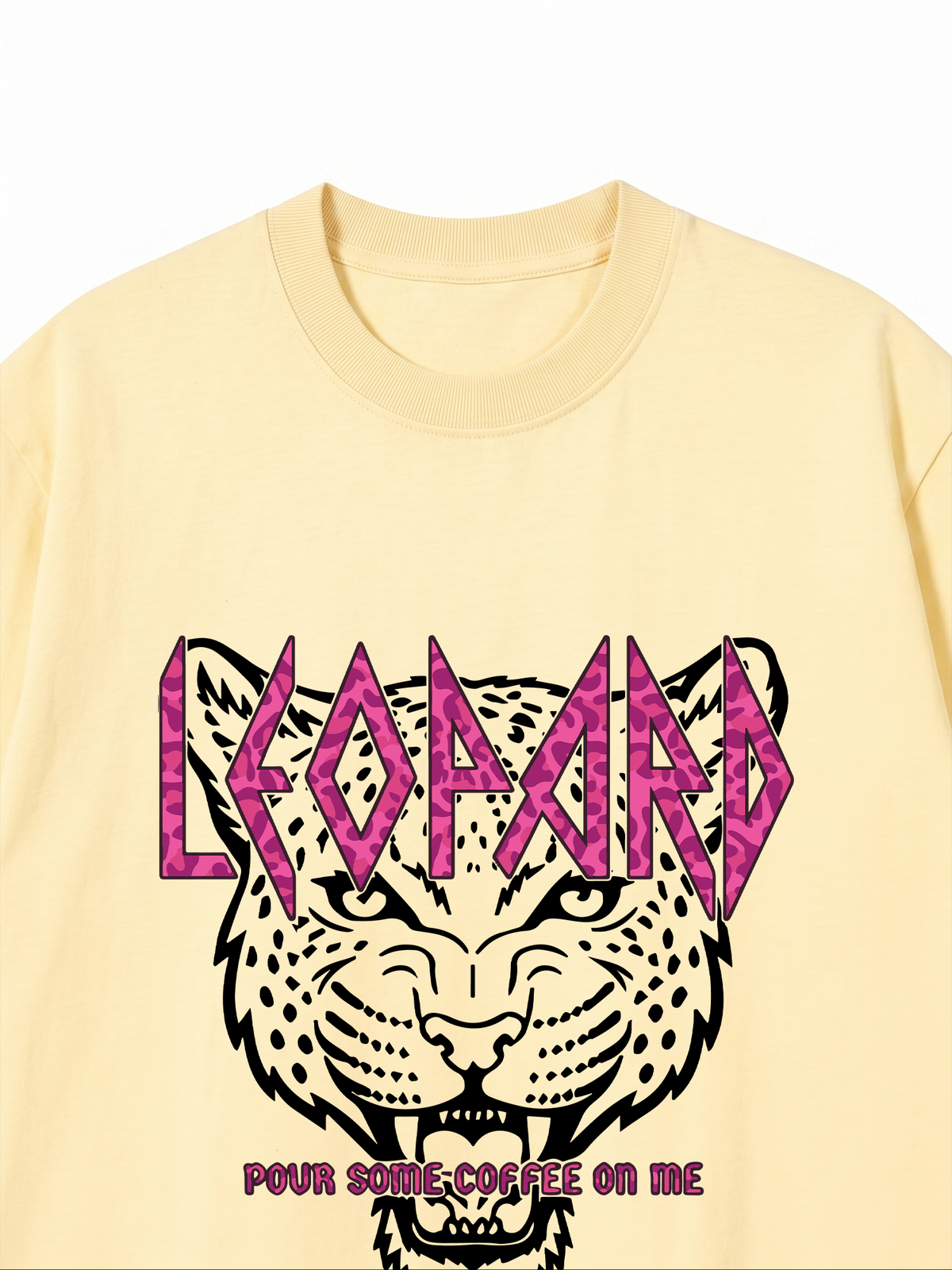 Áo Thun Relaxed Fit Leopard