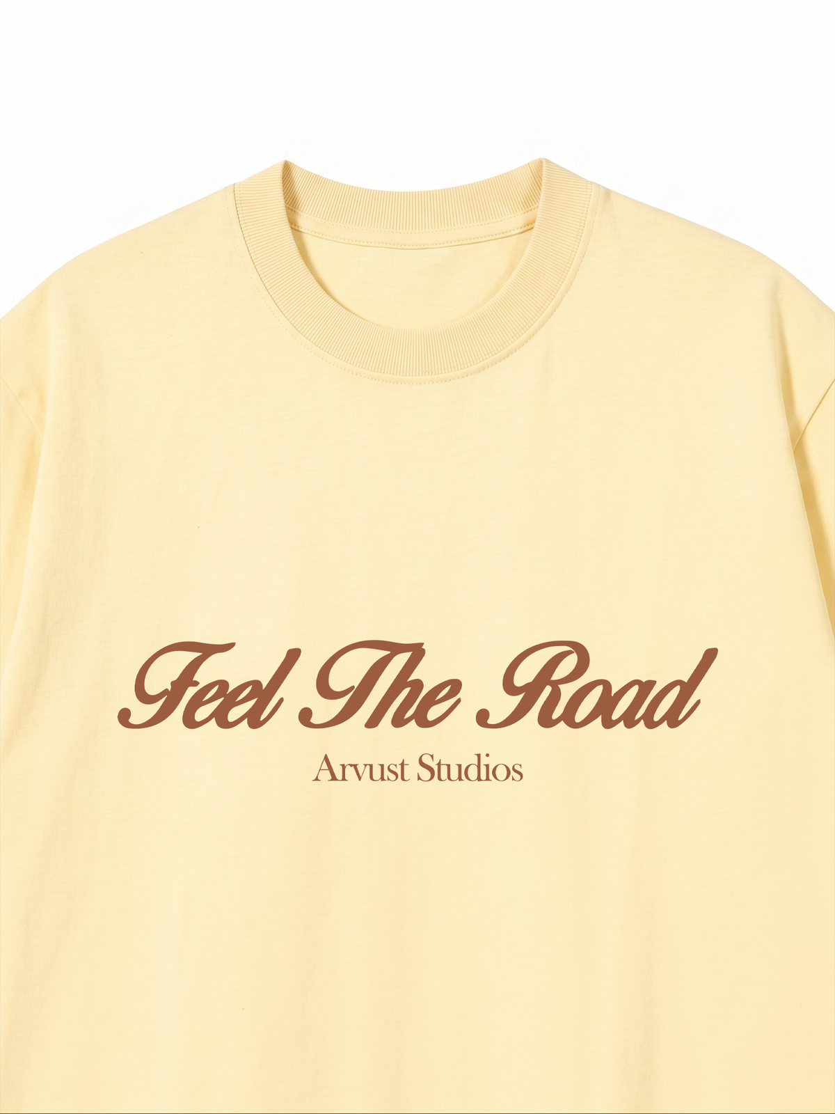 Áo Thun Relaxed Fit Car Feel The Road