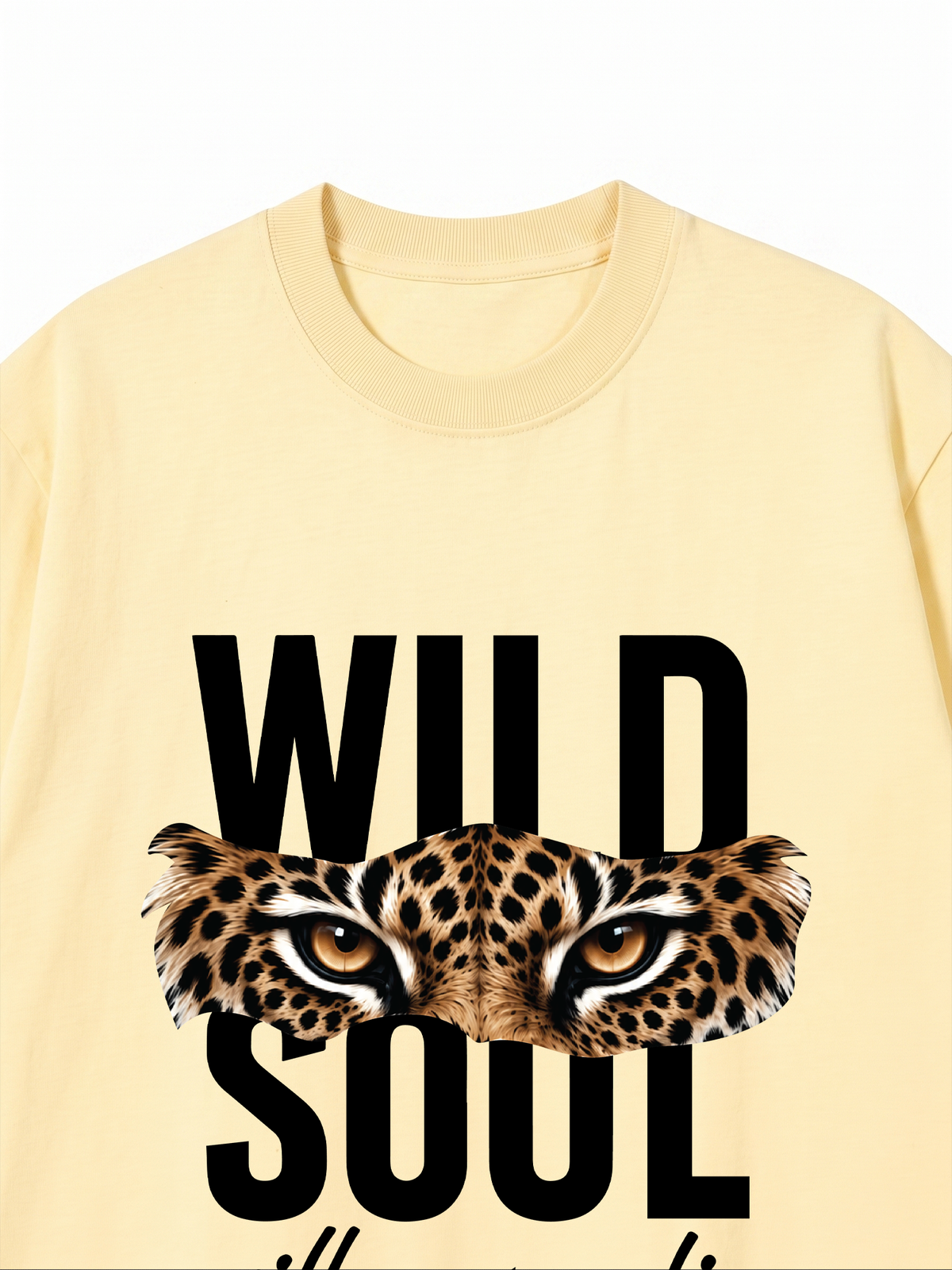 Áo Thun Relaxed Fit Wild Soul Will Never Die