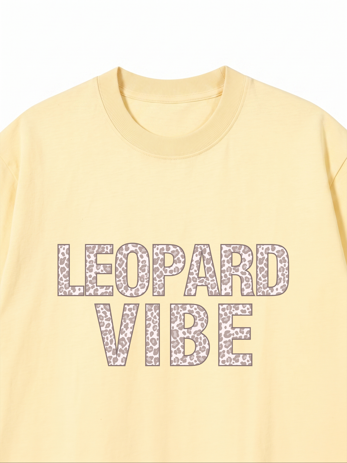 Áo Thun Relaxed Fit Leopard Vibe