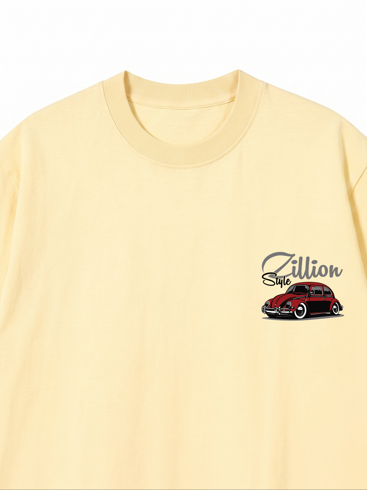Áo Thun Relaxed Fit Zillion Style Grid & Garage