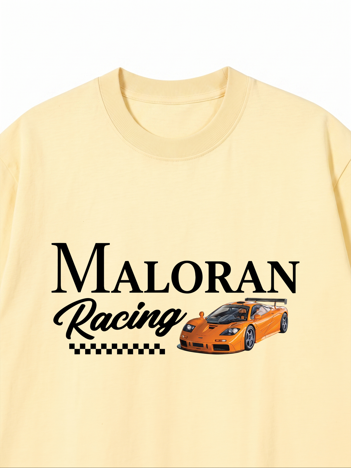 Áo Thun Relaxed Fit Car Maloran Racing