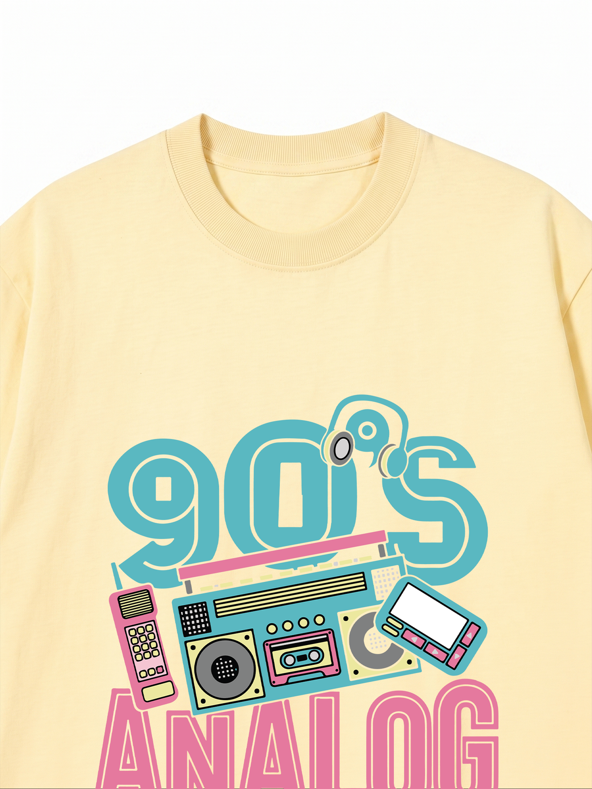 Áo Thun Relaxed Fit 90s Analog