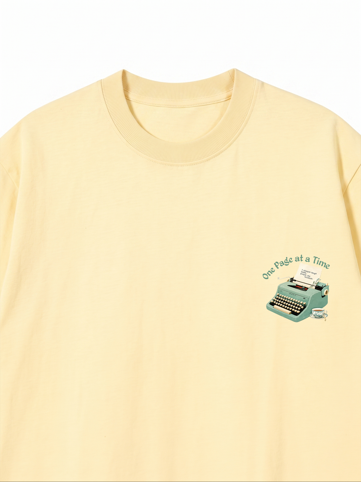 Áo Thun Relaxed Fit One Page At A Time
