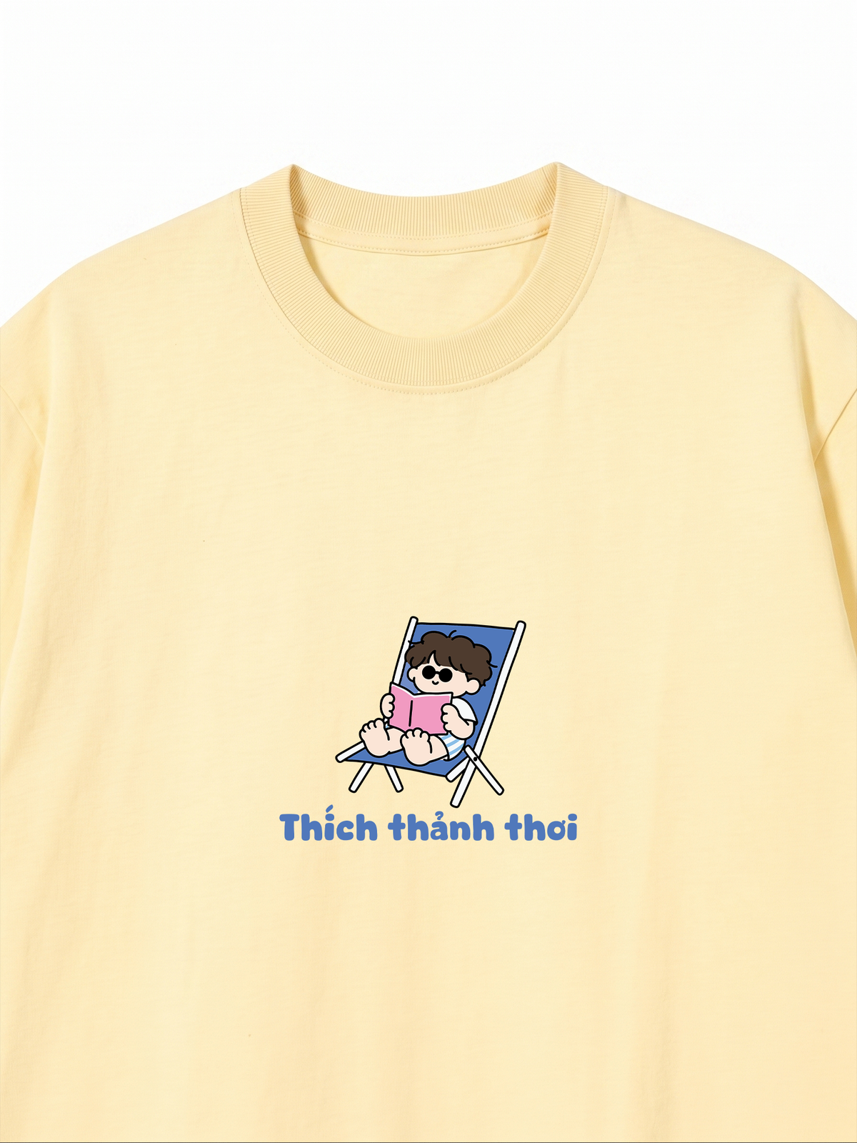 Áo Thun Relaxed Fit Thích Thảnh Thơi