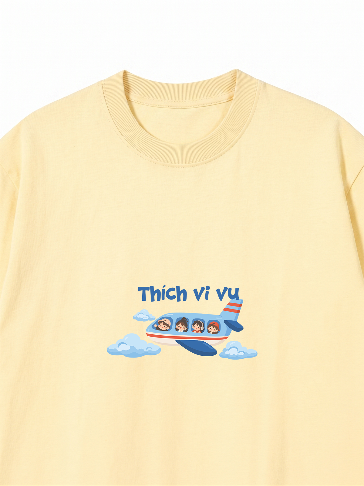 Áo Thun Relaxed Fit Thích Vi Vu