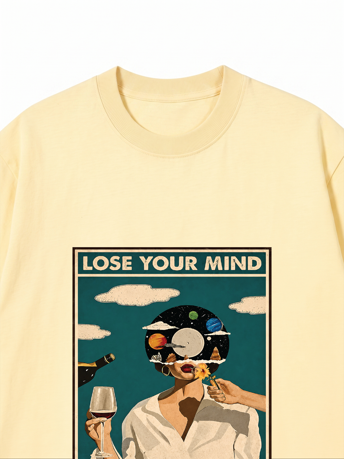 Áo Thun Relaxed Fit Lose Your Mind