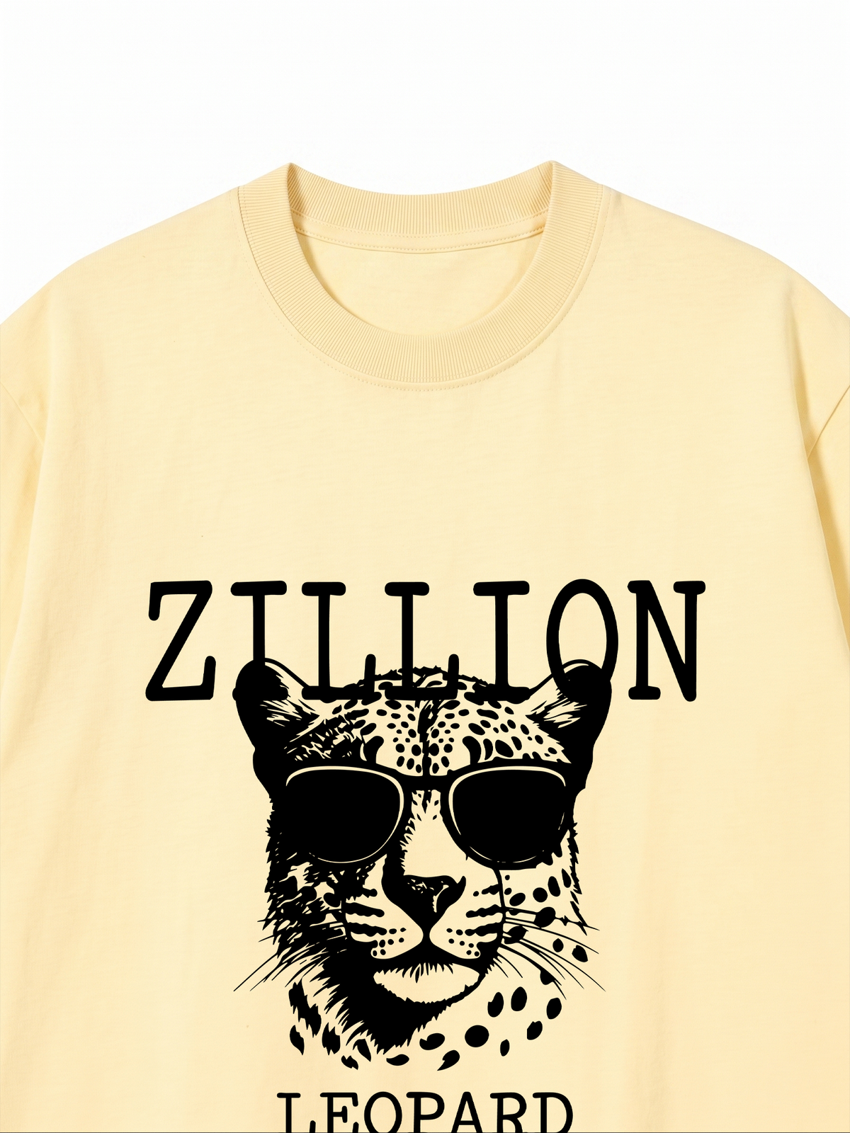 Áo Thun Relaxed Fit Zillion Leopard