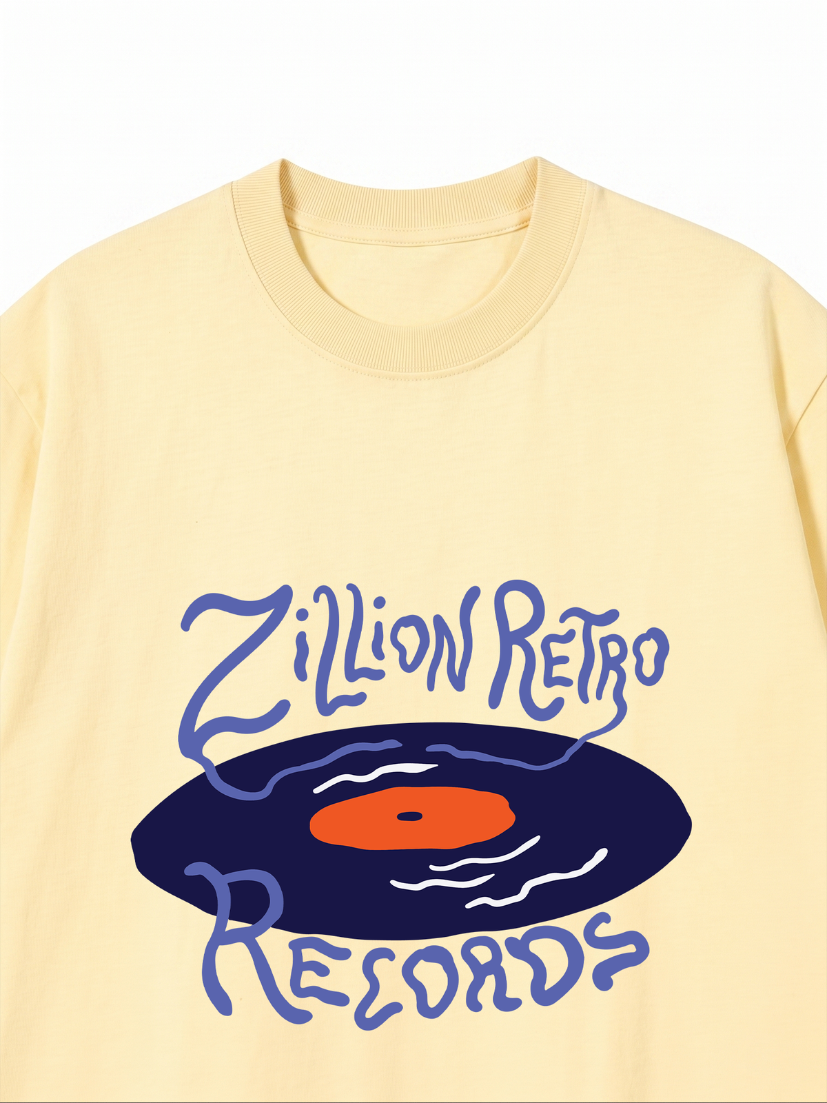 Áo Thun Relaxed Fit Zillion Retro Records