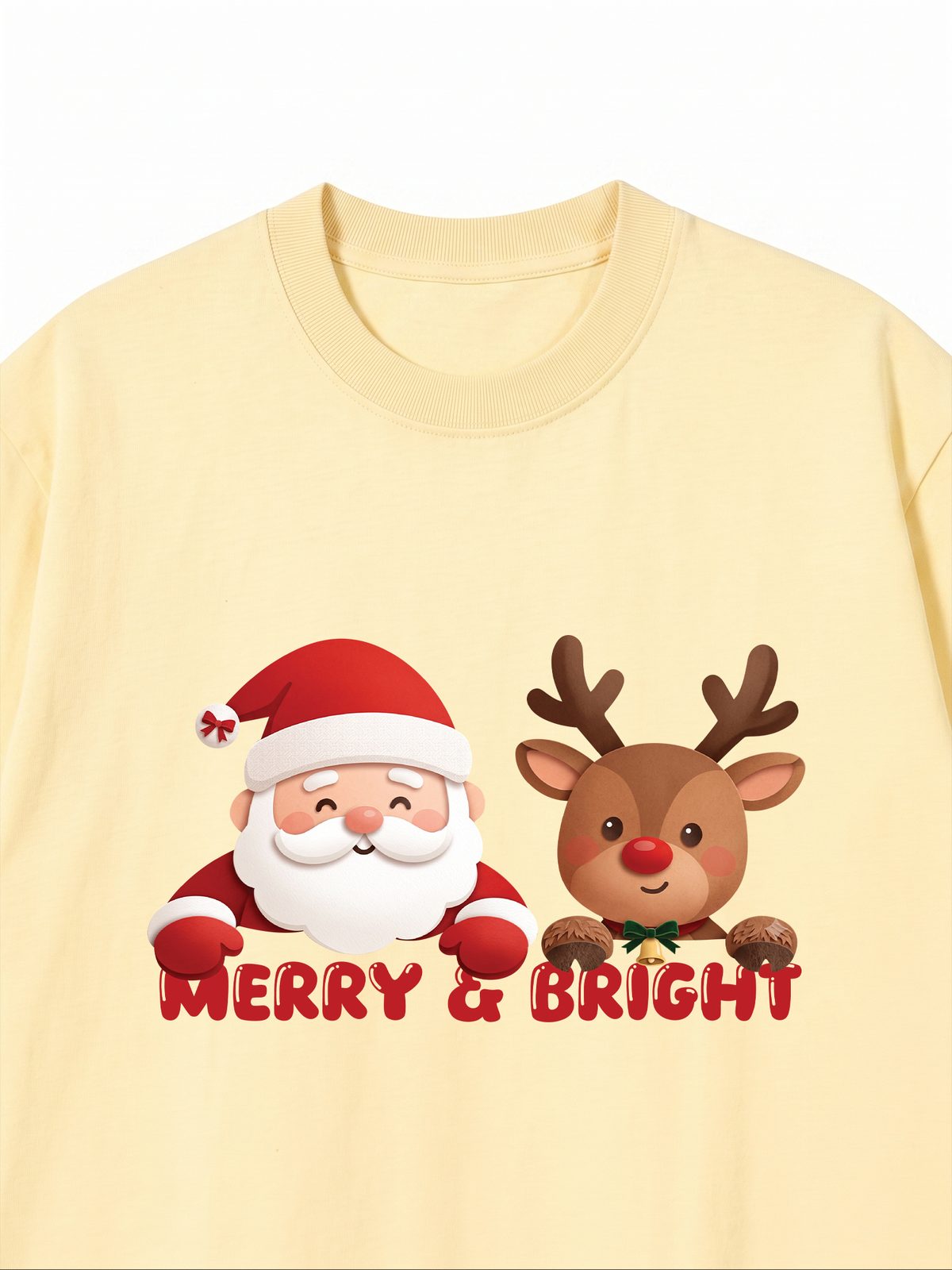 Áo Thun Relaxed Fit Merry & Bright