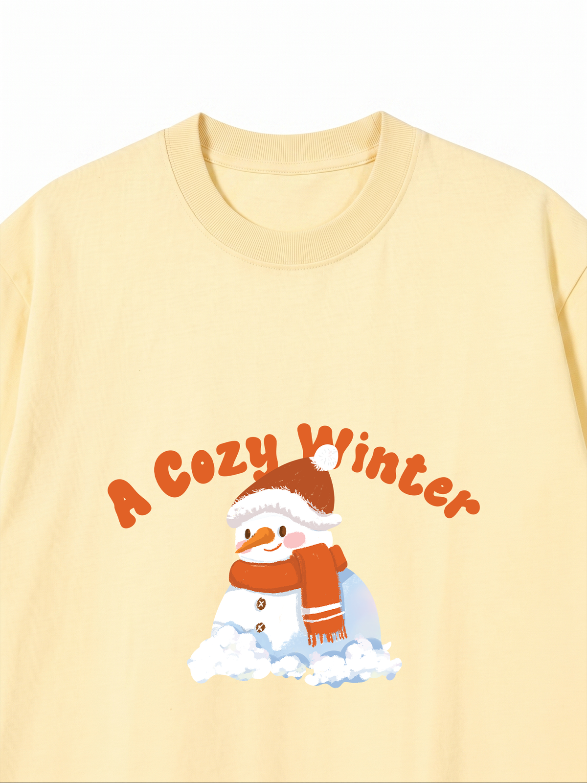 Áo Thun Relaxed Fit A Cozy Winter