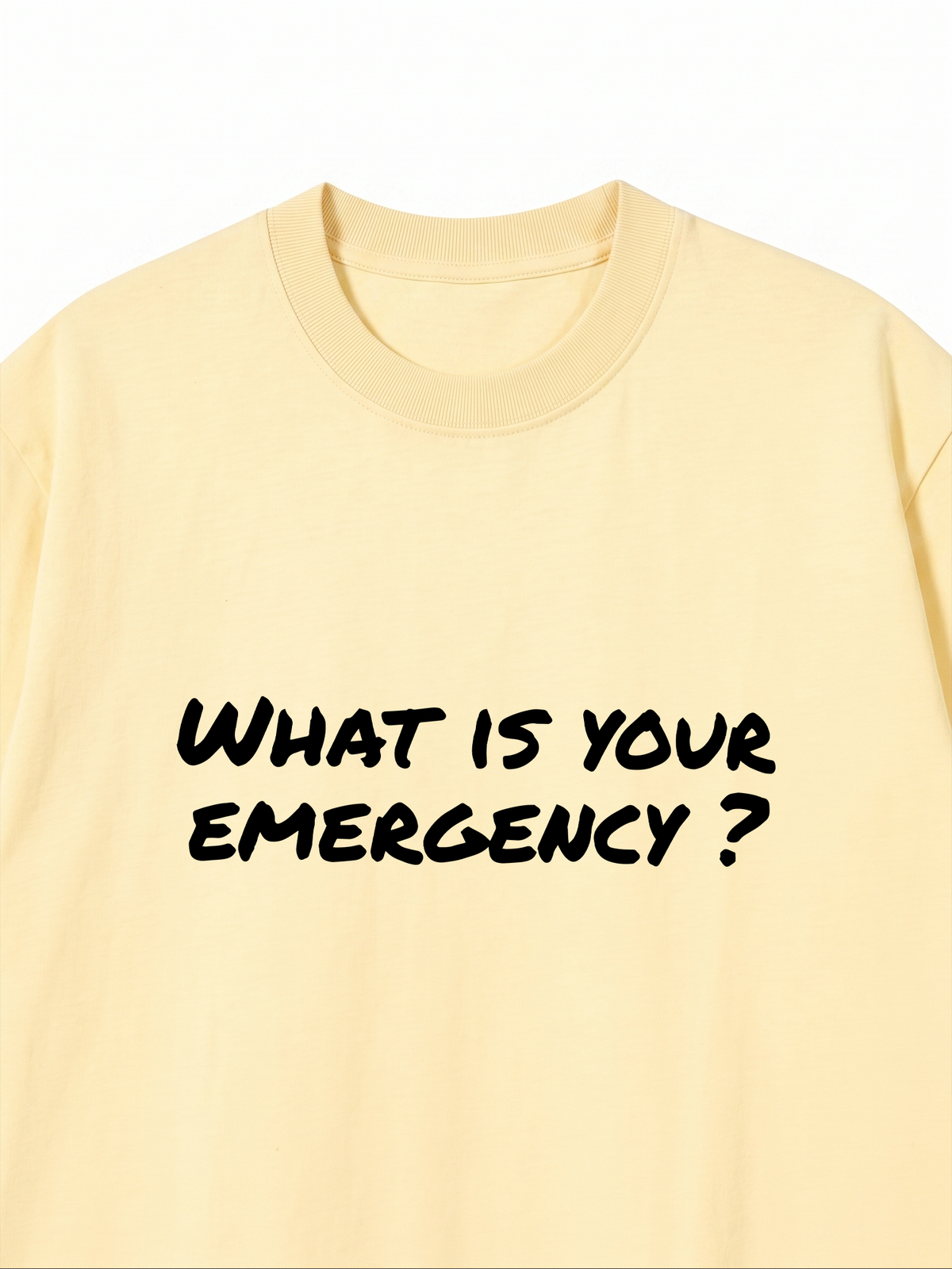Áo Thun Relaxed Fit Car What Is Your Emergency