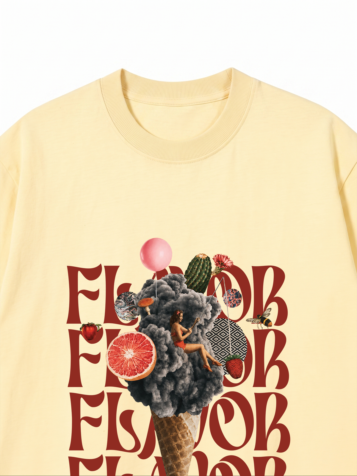 Áo Thun Relaxed Fit Flavor