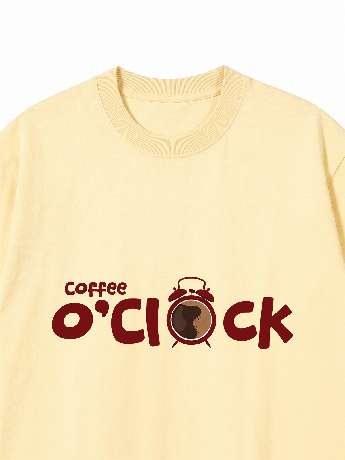 Áo Thun Relaxed Fit Coffee O'clock