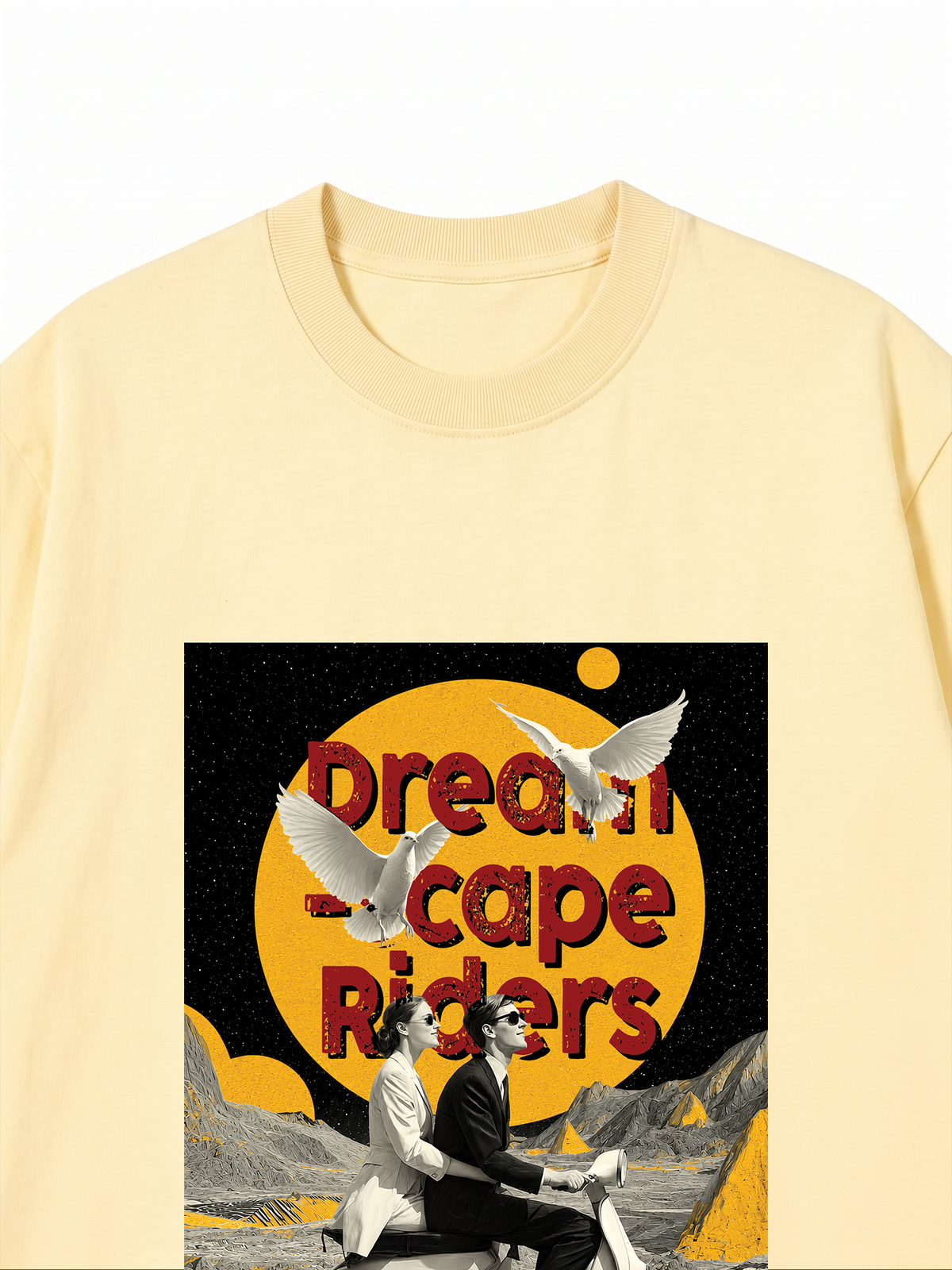 Áo Thun Relaxed Fit Dreamscape Rider