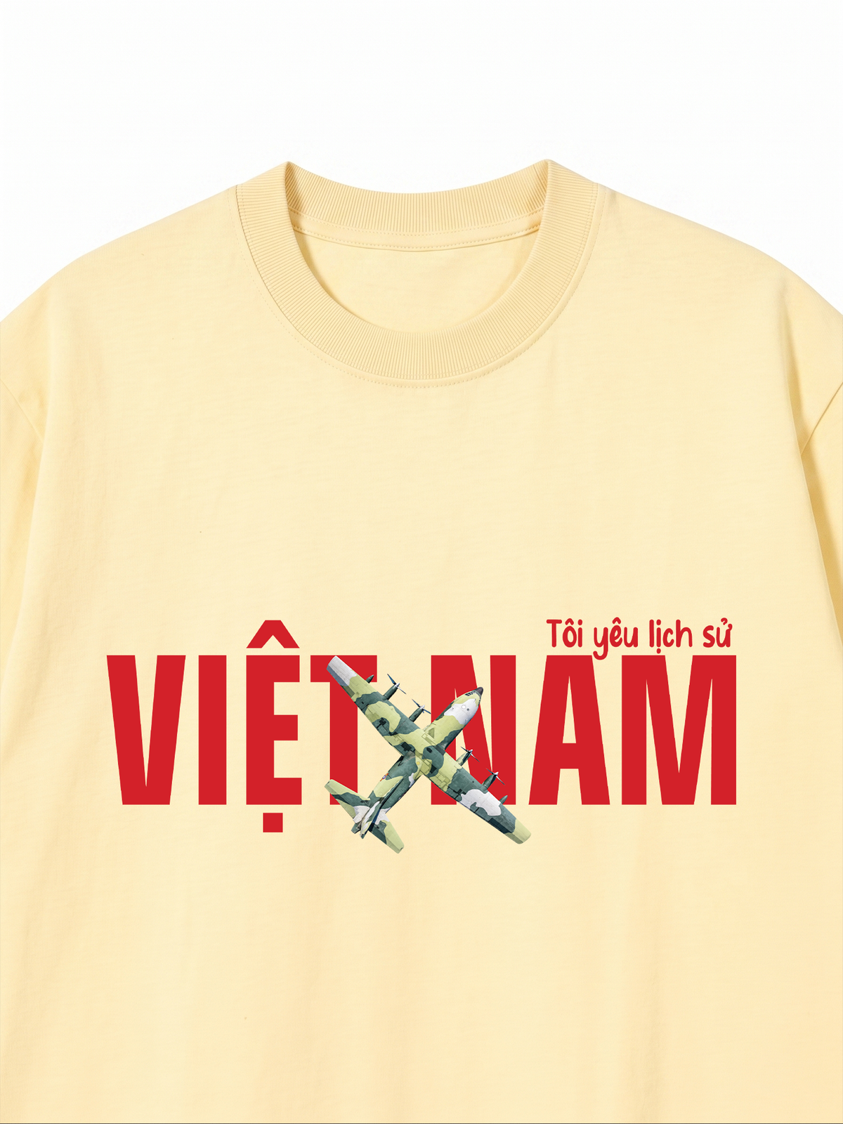 Áo Thun Relaxed Fit Việt Nam Lockheed C-130 Hercules