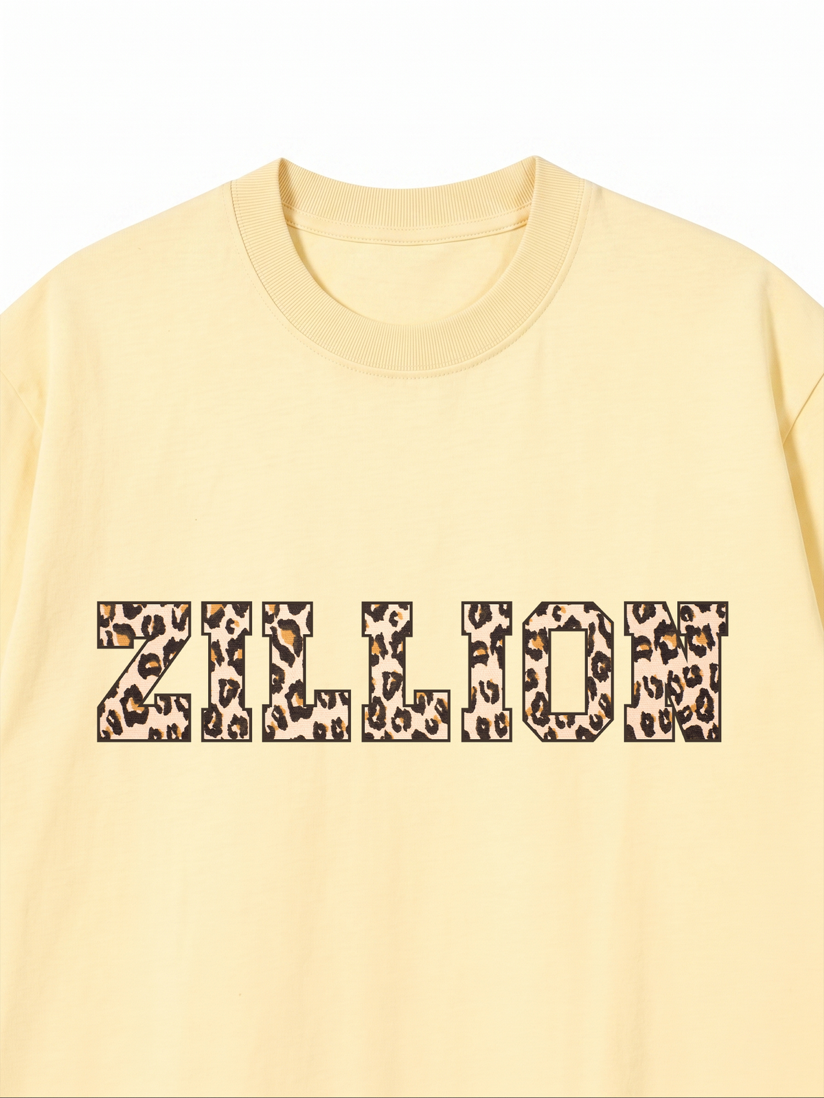 Áo Thun Relaxed Fit Zillion Leopard
