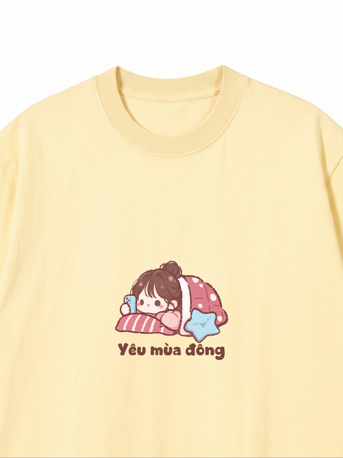 Áo Thun Relaxed Fit Yêu Mùa Đông