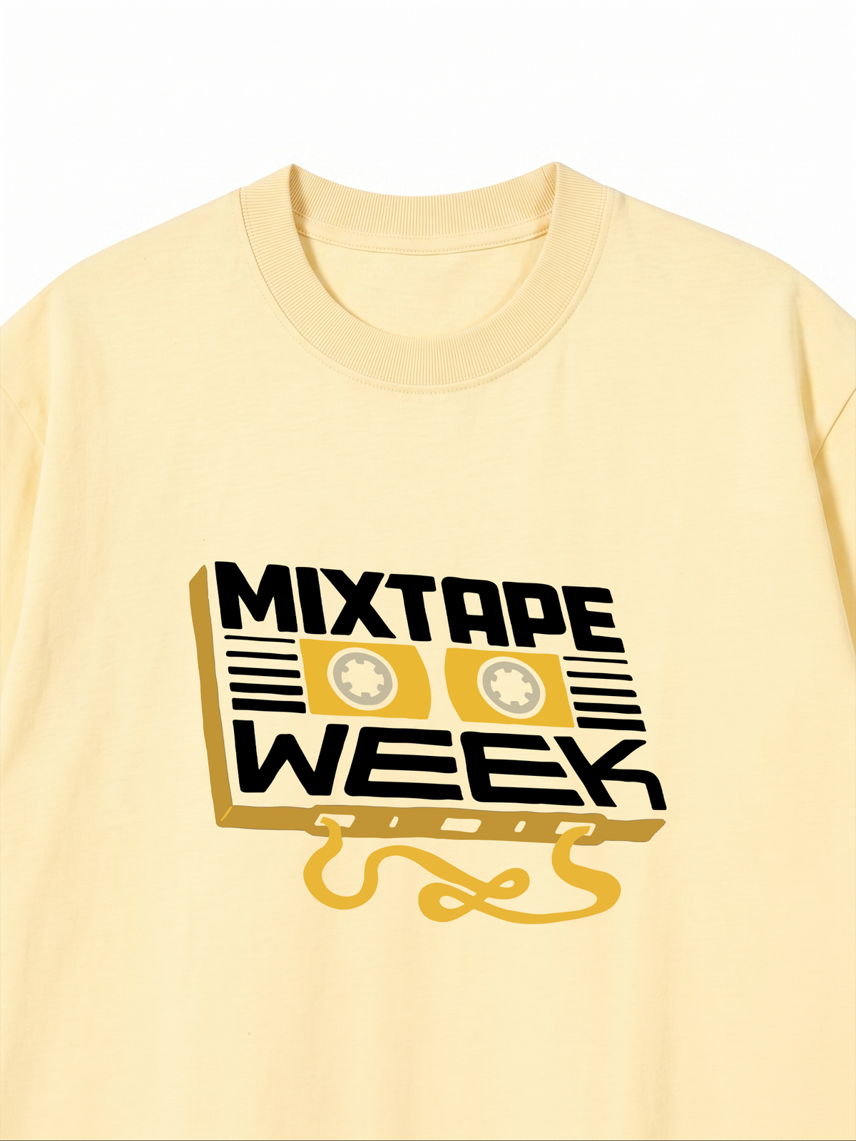 Áo Thun Relaxed Fit Mixtape Week