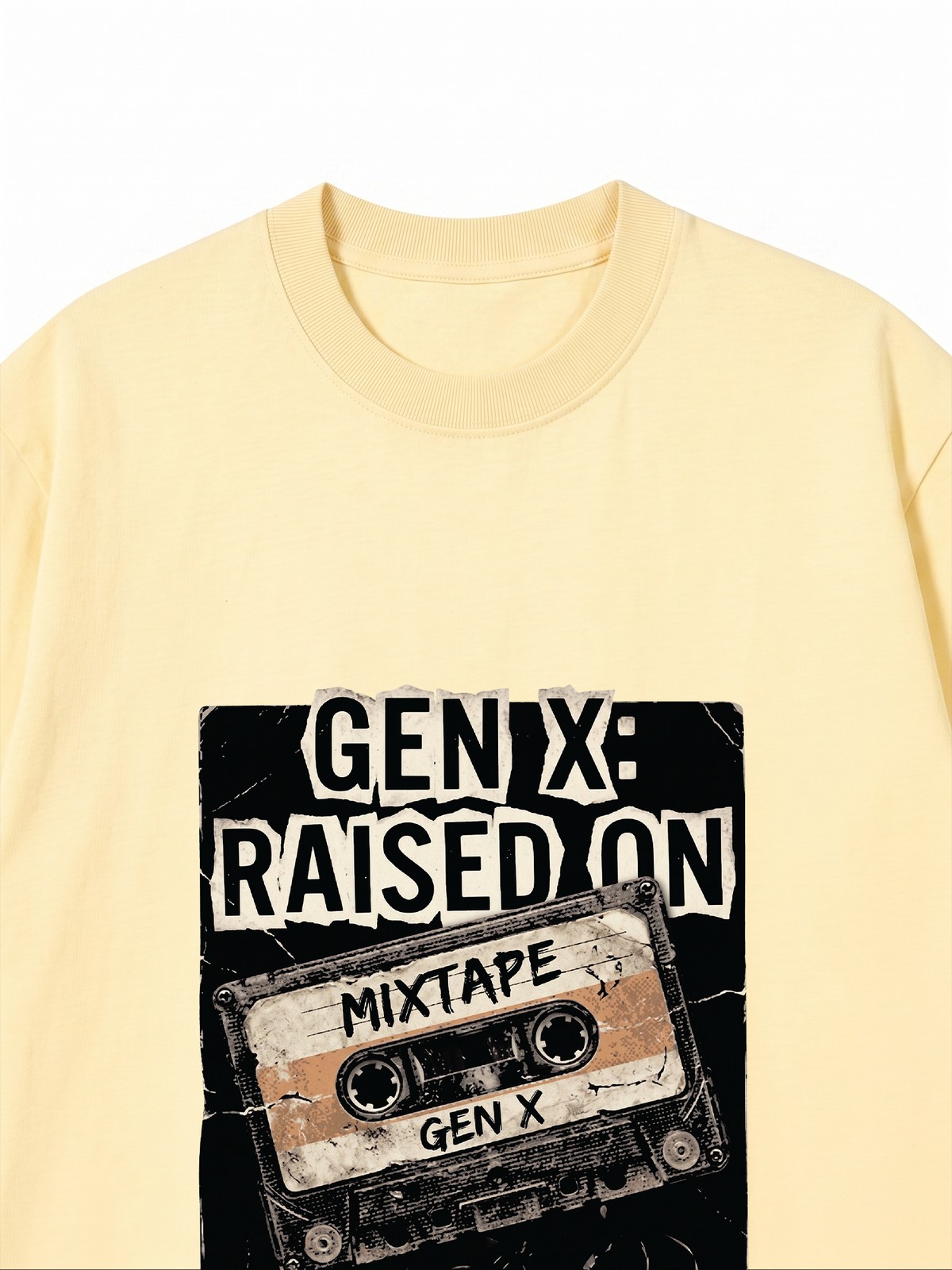 Áo Thun Relaxed Fit Gen X Raised On