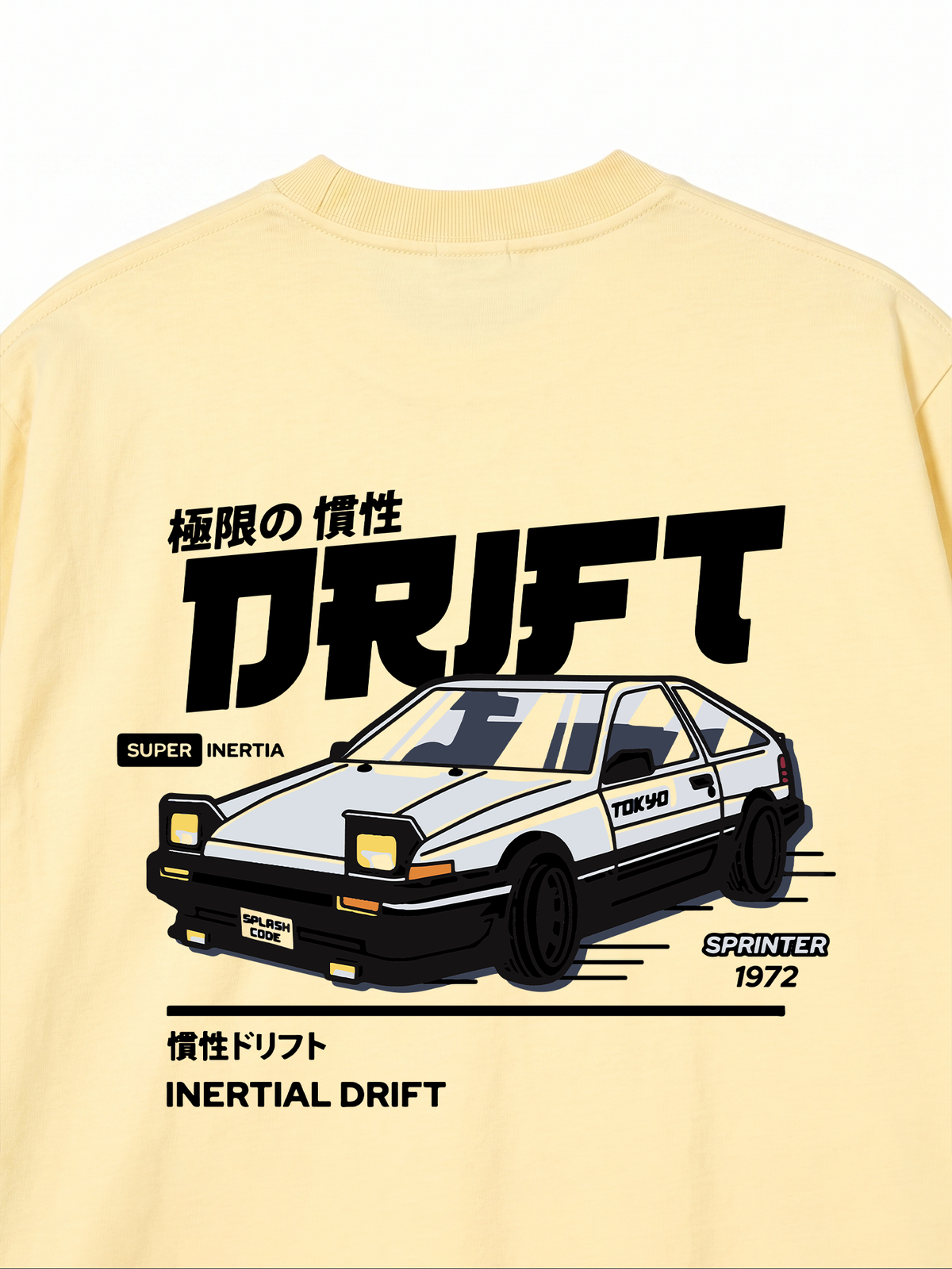 Áo Thun Relaxed Fit Car Drift