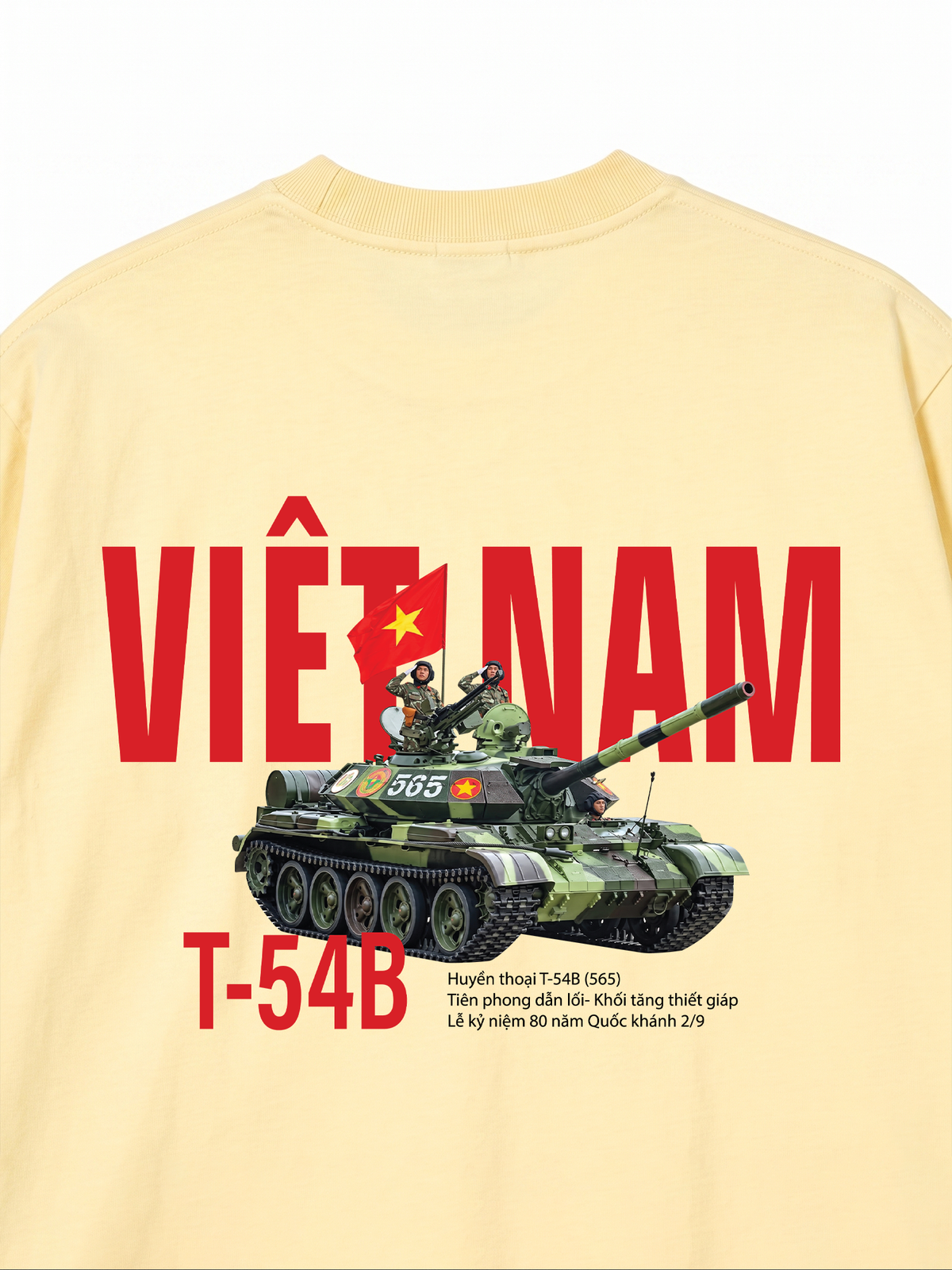 Áo Thun Relaxed Fit Việt Nam T-54B