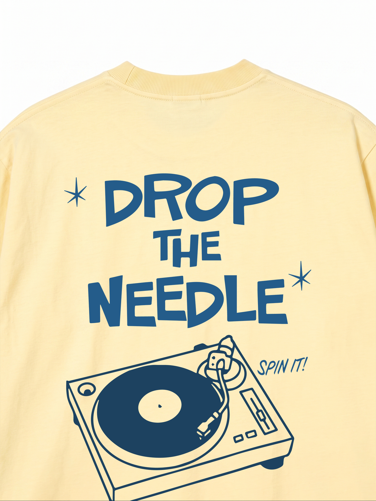 Áo Thun Relaxed Fit Drop The Needle