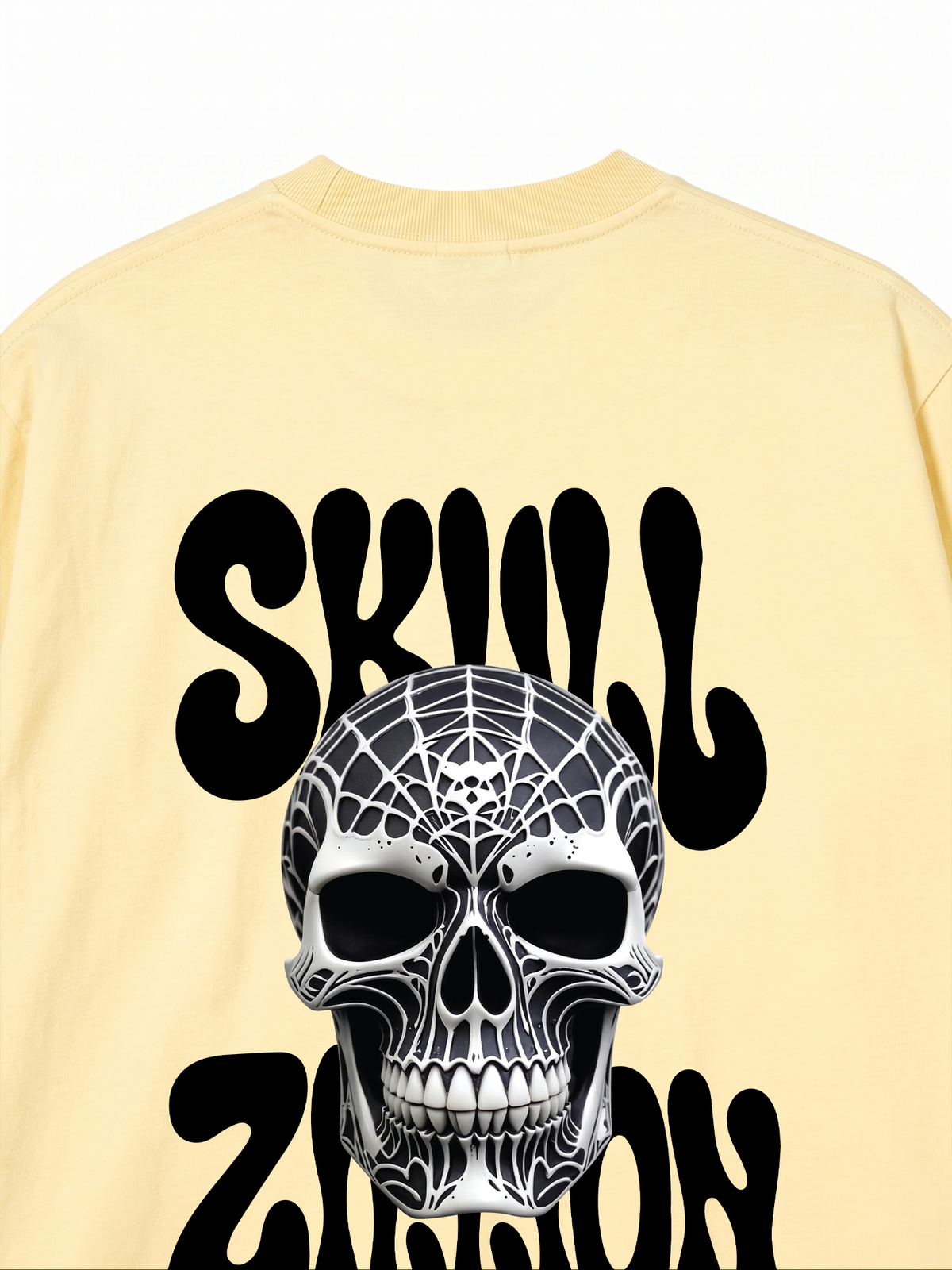 Áo Thun Relaxed Fit Spider Skull