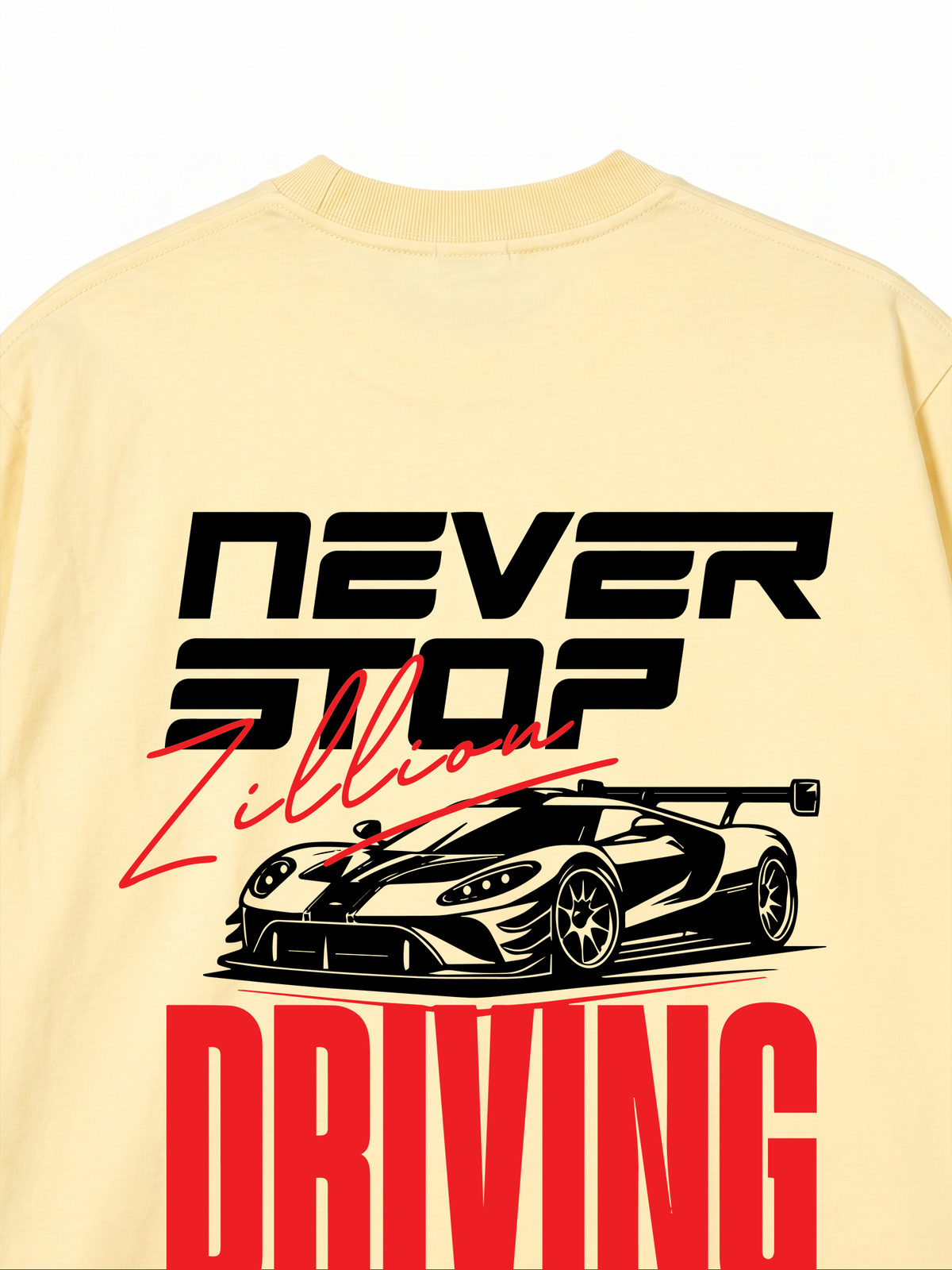 Áo Thun Relaxed Fit Never Stop Driving