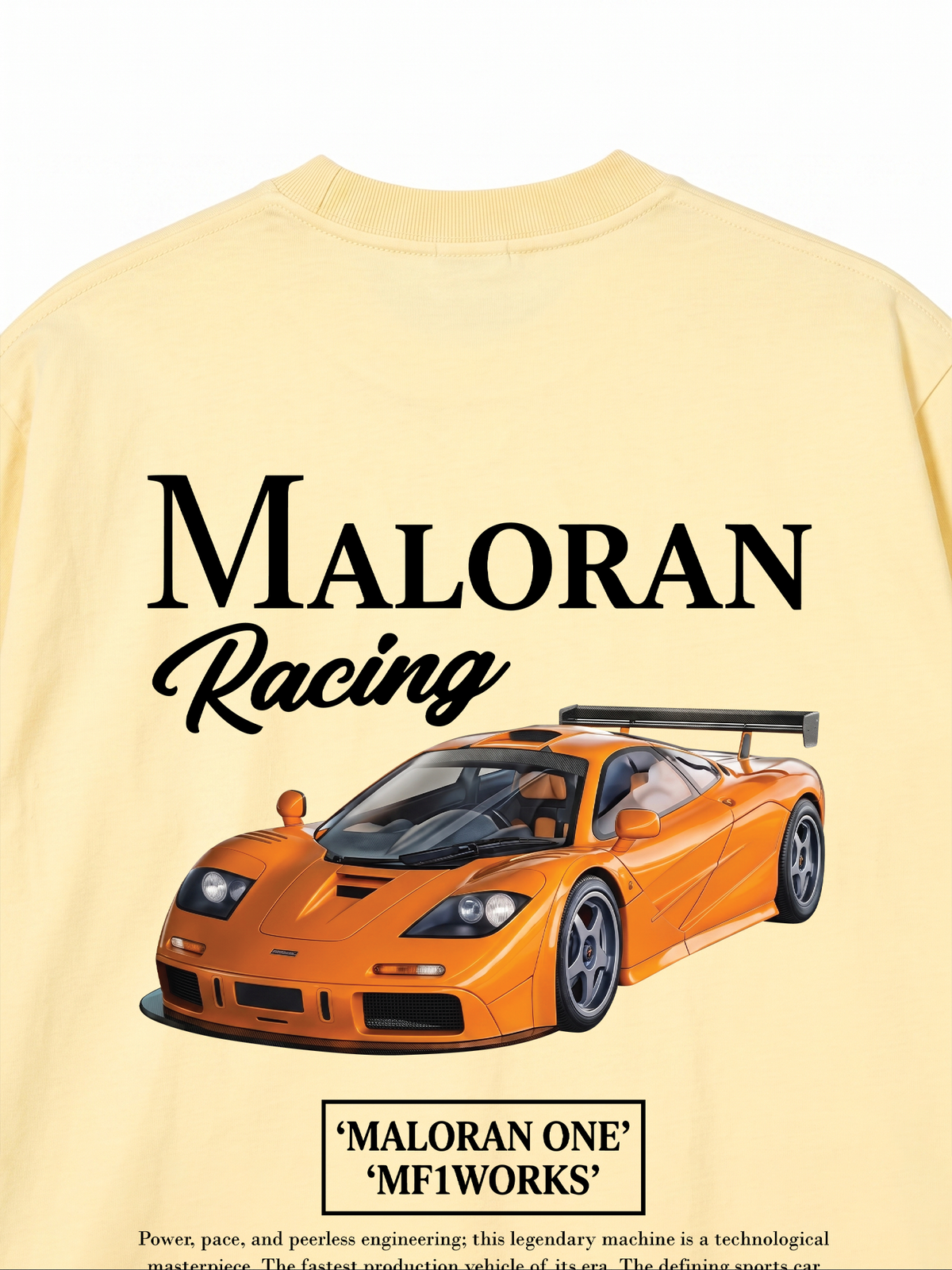 Áo Thun Relaxed Fit Car Maloran Racing