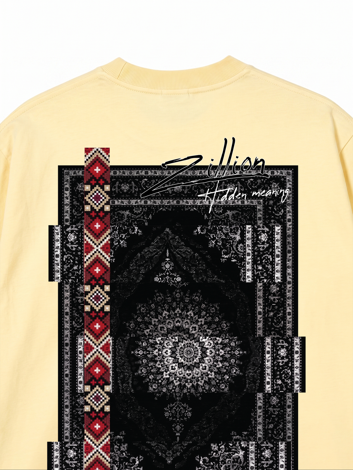 Áo Thun Relaxed Fit Zillion Black Rug