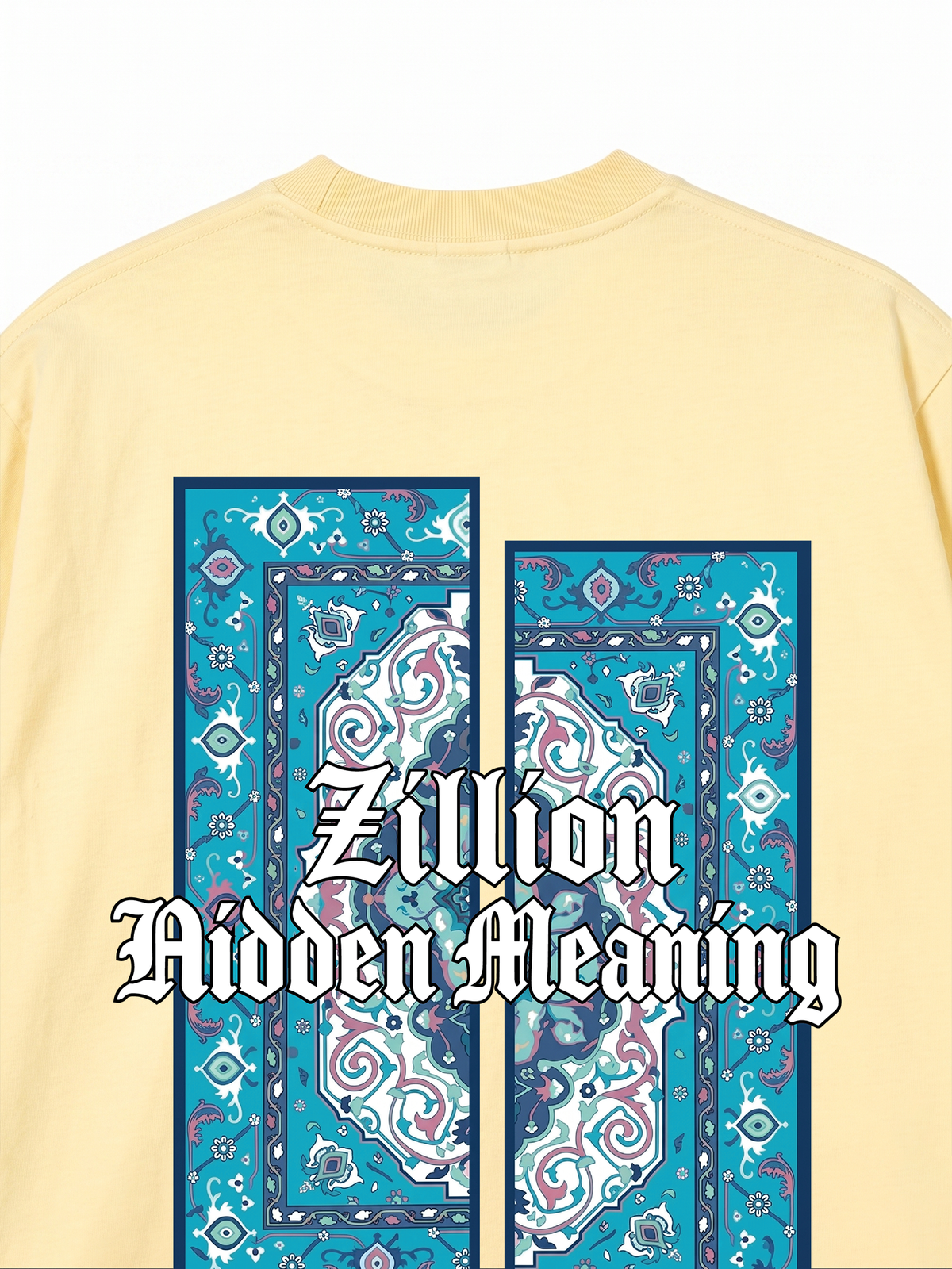 Áo Thun Relaxed Fit Zillion Blue Rug