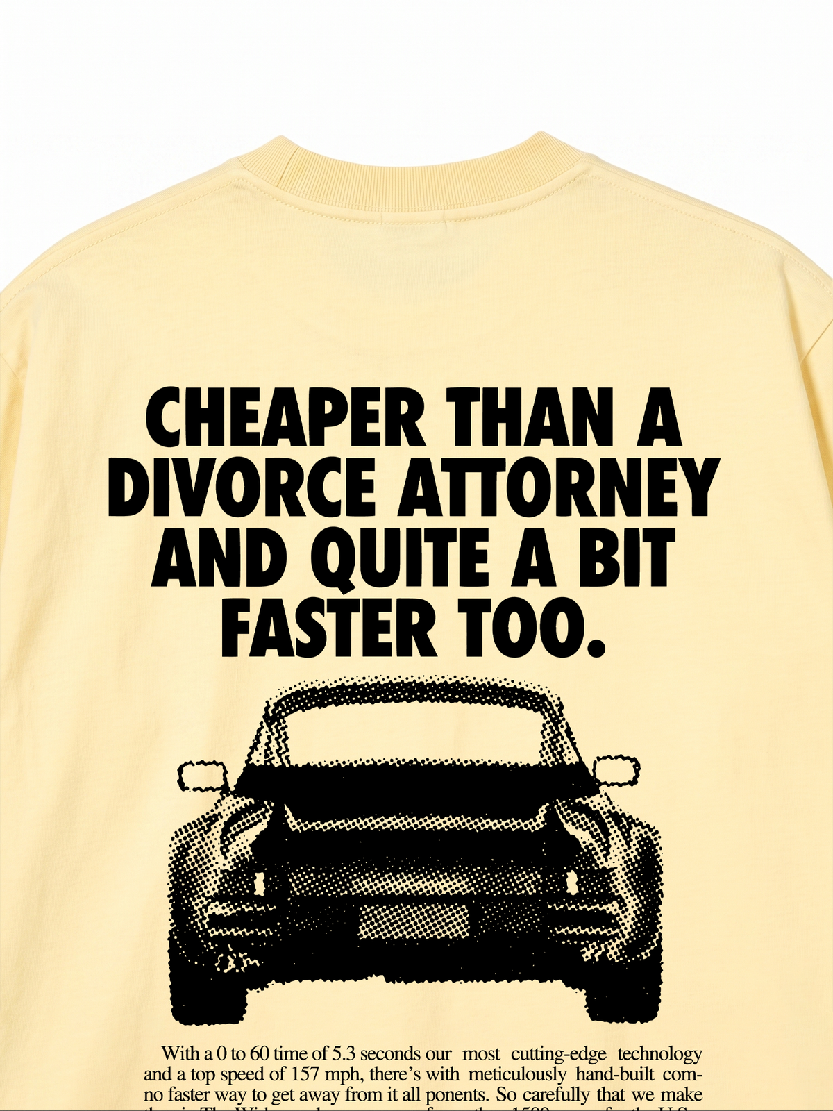 Áo Thun Relaxed Fit Car Drei Pedale