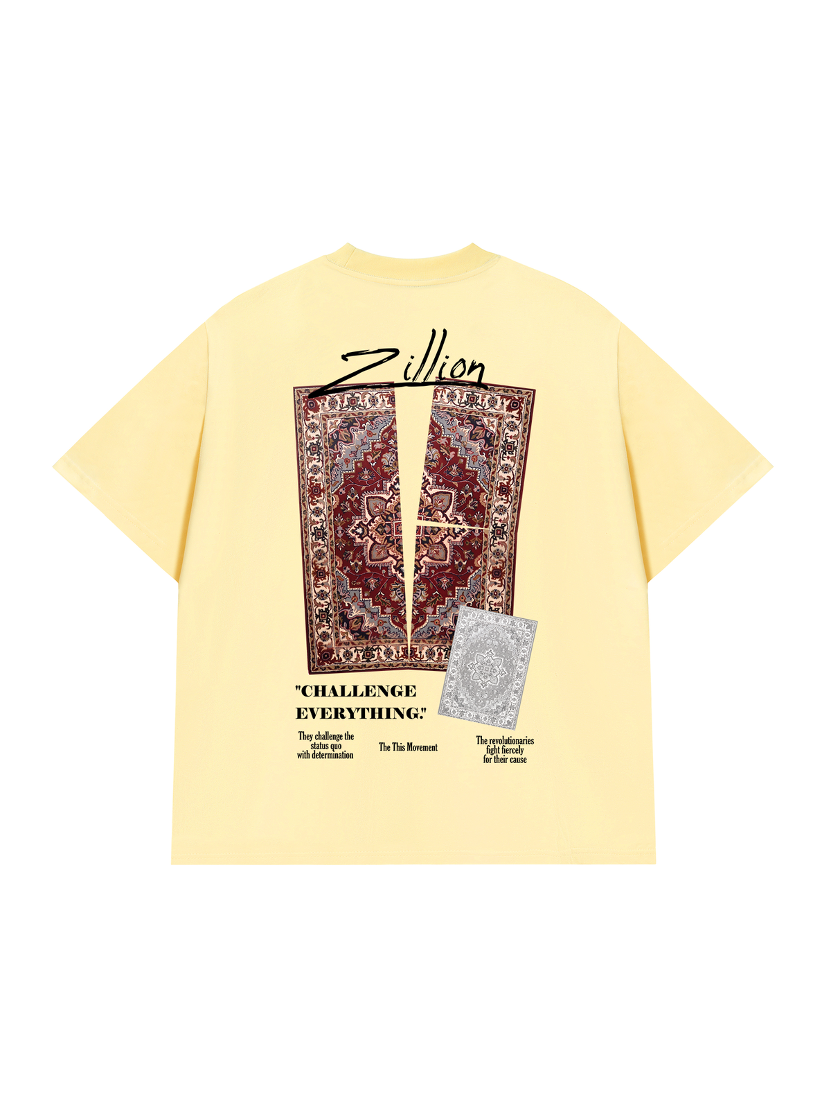 Áo Thun Relaxed Fit Hidden Meaning Challege Everything
