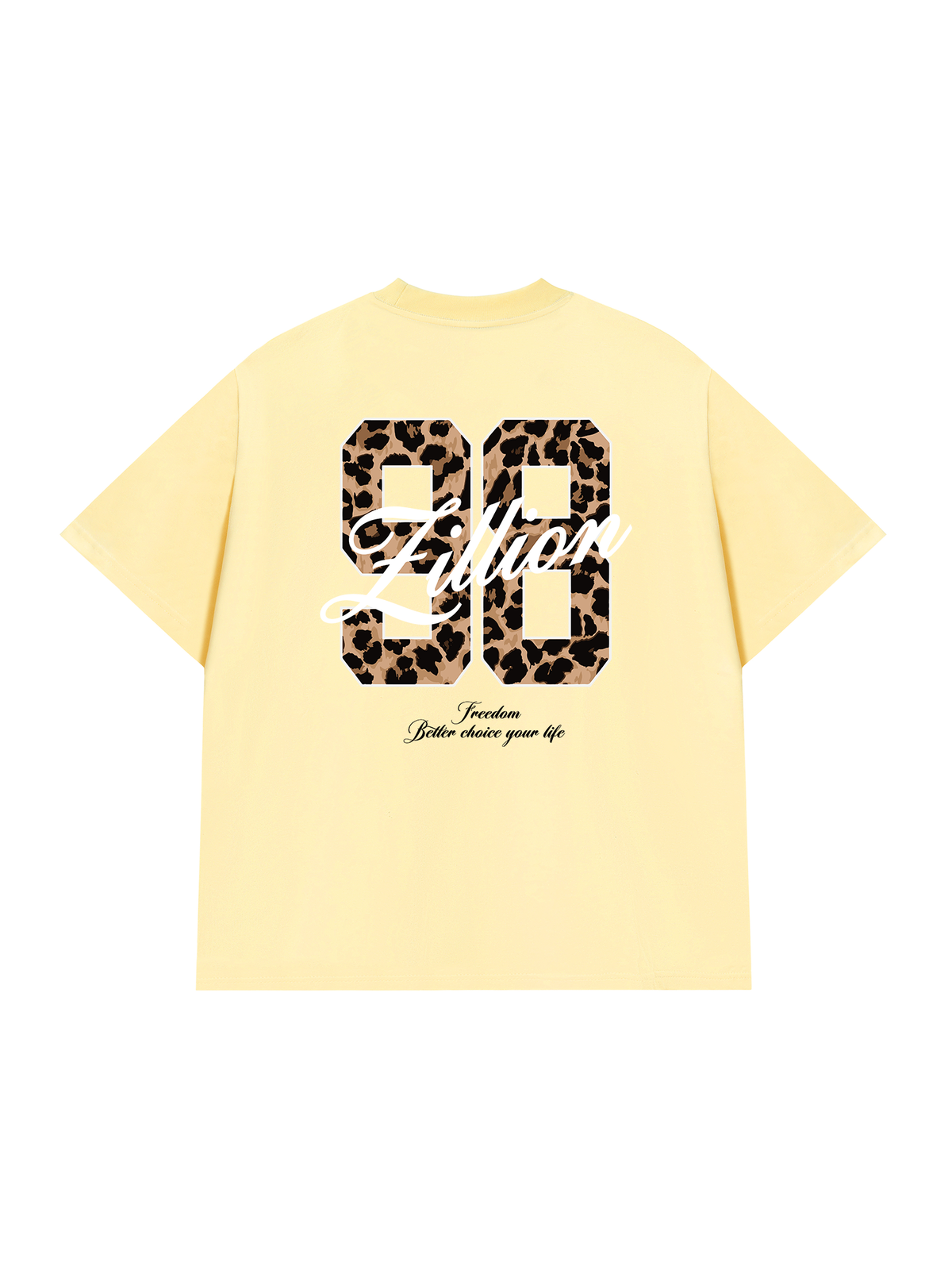 Áo Thun Relaxed Fit Zillion Leopard 98