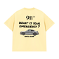 Áo Thun Relaxed Fit Car What Is Your Emergency