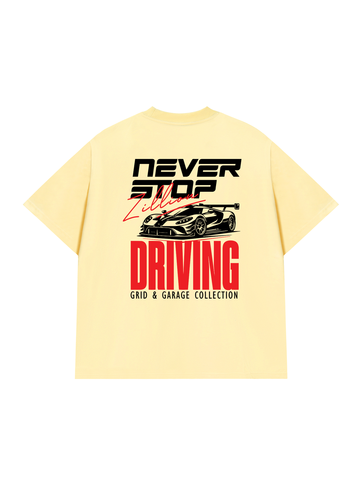 Áo Thun Relaxed Fit Never Stop Driving