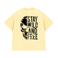Áo Thun Relaxed Fit Stay Wild And Free